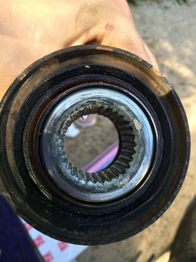 Front axle pinion seal leaking Cummins Diesel Forum